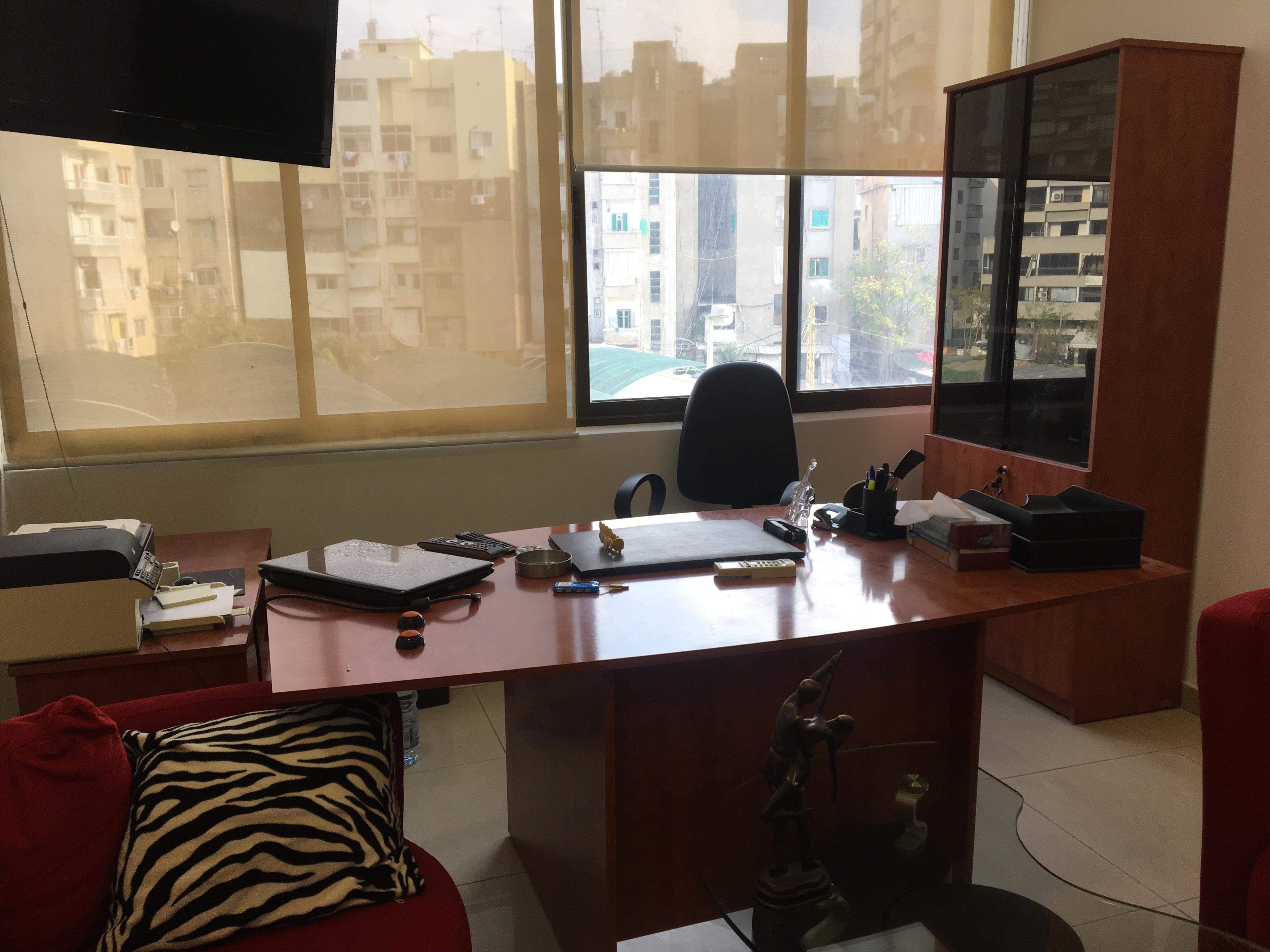 Furnished Office For Rent In Jdeideh-45Sqm